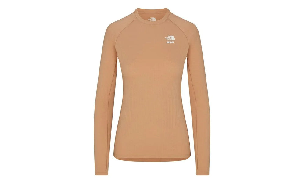 SKIMS x TNF Dotknit Long Sleeve Top Ochre - SKIM-SXTDLS-OCHRE