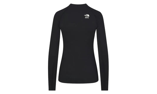 SKIMS x TNF Dotknit Long Sleeve Top Onyx - SKIM-SXTDLS-ONYX