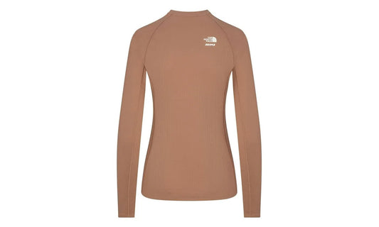 SKIMS x TNF Dotknit Long Sleeve Top Sienna - SKIM-SXTDLS-SIENNA