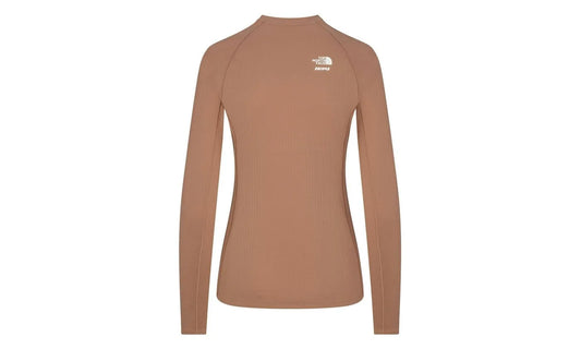 SKIMS x TNF Dotknit Long Sleeve Top Sienna - SKIM-SXTDLS-SIENNA