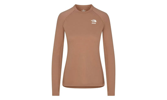 SKIMS x TNF Dotknit Long Sleeve Top Sienna - SKIM-SXTDLS-SIENNA