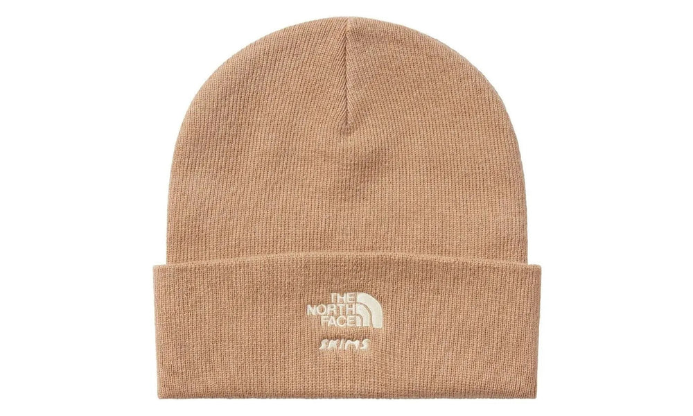 SKIMS x TNF Logo Beanie Ochre - SKIM-SXTLBO-OCHRE