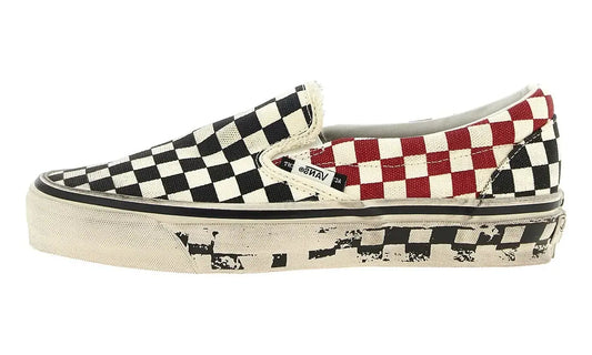 Vans LX Classic Slip-On 98 Act of Disagreement Black Checkerboard