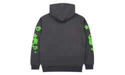 Sp5der Beluga Hoodie Slate Grey/Green - SP5D-SPBHSG-GGREEN