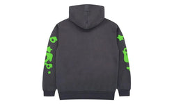 Sp5der Beluga Hoodie Slate Grey/Green - SP5D-SPBHSG-GGREEN