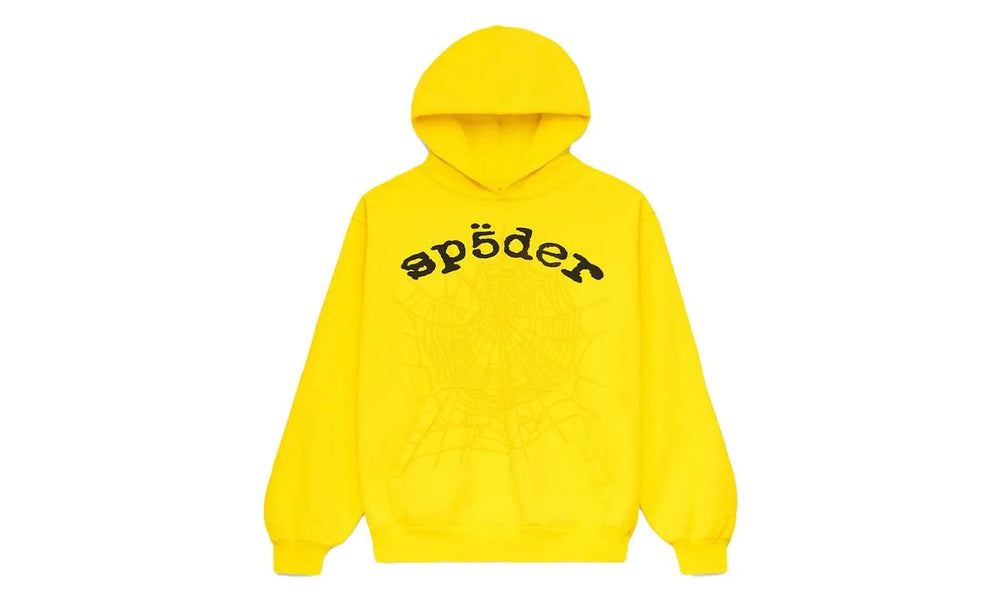 Sp5der Legacy Hoodie Yellow - SP5D-SPLEHY-YELLOW