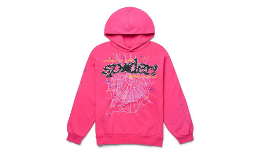 Sp5der P*NK V2 Hoodie Pink - SP5D-SPPVHP-PINK