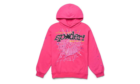 Sp5der P*NK V2 Hoodie Pink - SP5D-SPPVHP-PINK