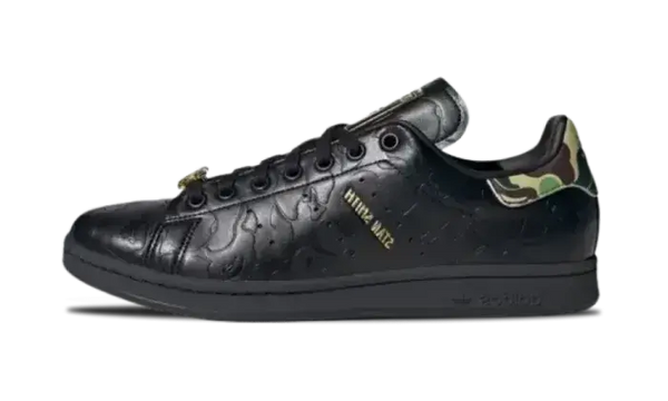 Adidas Stan Smith Bape 30th Anniversary Black