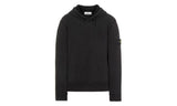 Stone Island Brushed Cotton Fleece Hooded Sweatshirt Black - Aplug