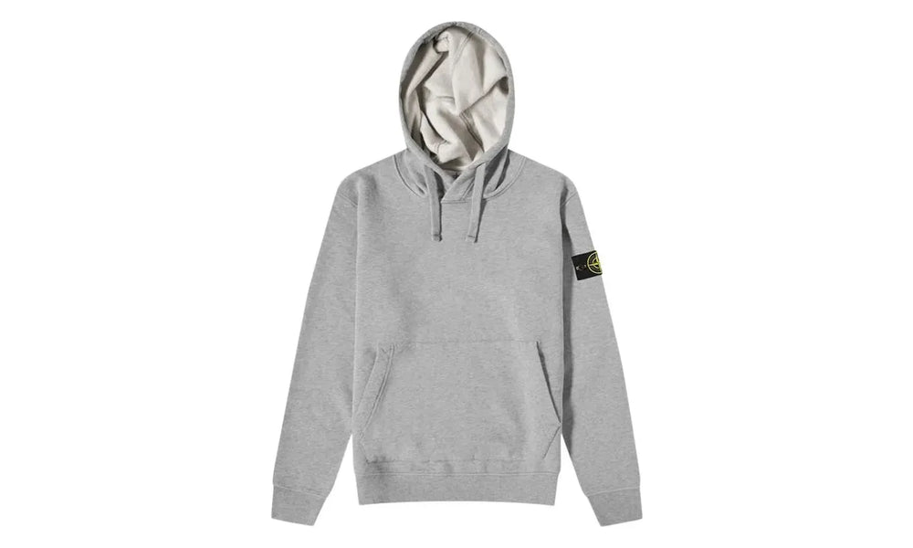 Stone Island Hooded Sweatshirt Melange Grey