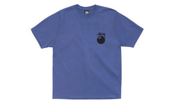 Stussy 8 Ball Pigment Dyed Tee Indigo
