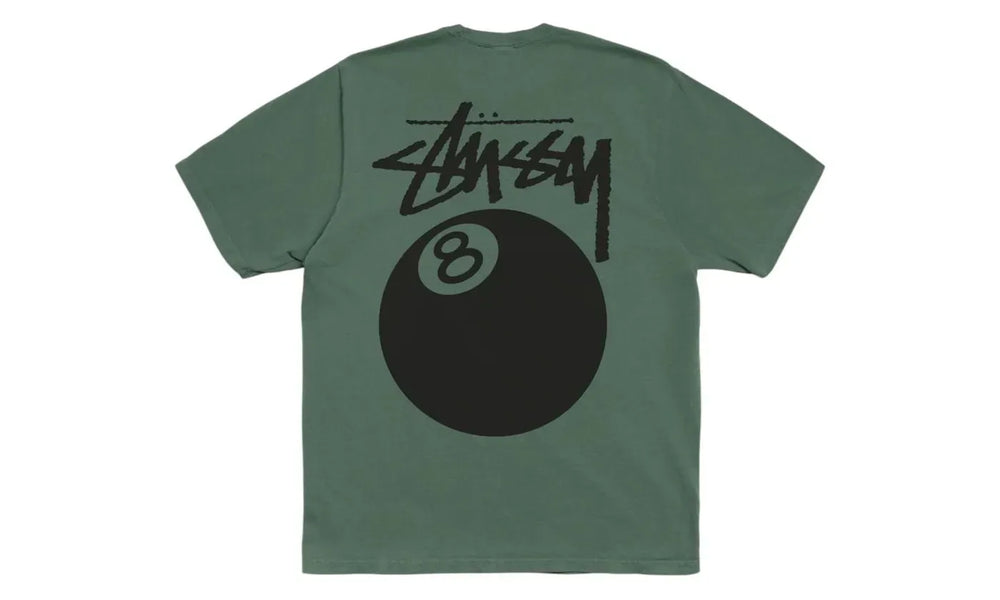 Stussy 8 Ball Pigment Dyed Tee Pine