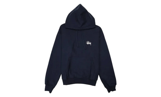 Stussy Basic Hoodie Navy/White
