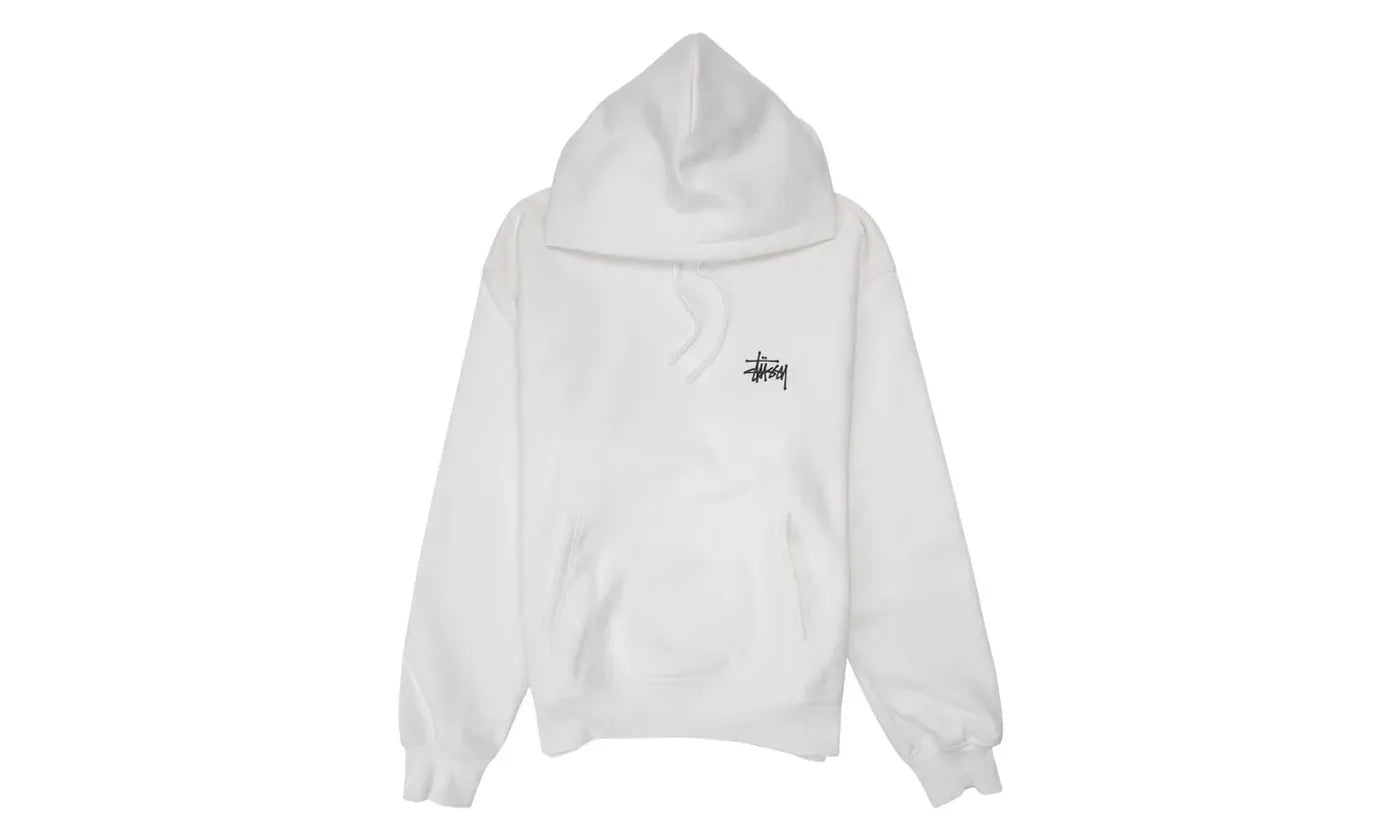 Stussy Basic Hoodie White/Black