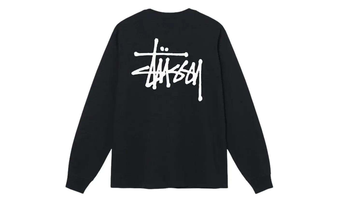 Stussy Basic L/S Tee Black