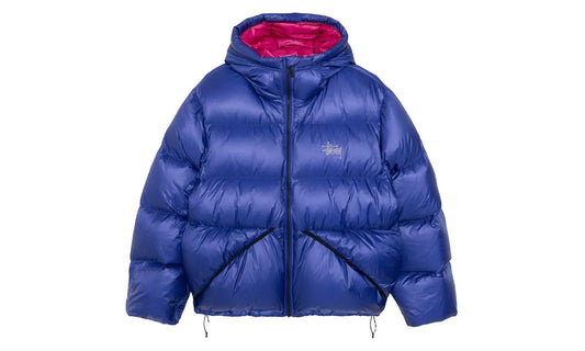 Stussy Down Micro Ripstop Parka Blue - STUS-SDMRPB-BLUE