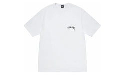 Stussy Grid Tee White - STUS-STGRTW-WHITE