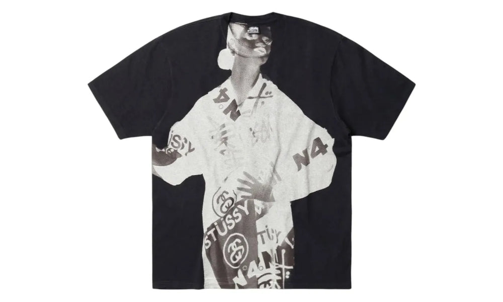 Stussy Paris Tee Faded Black