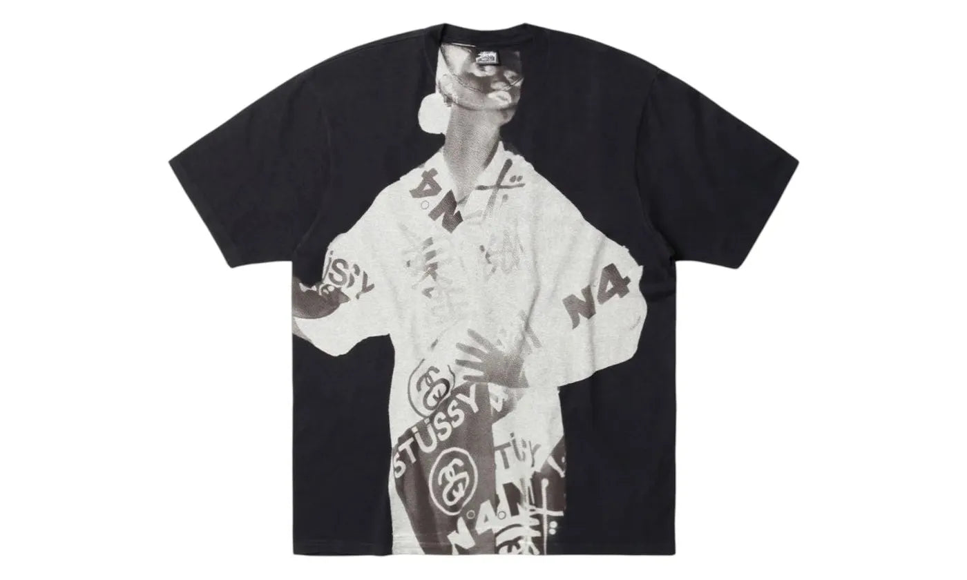 Stussy Paris Tee Faded Black
