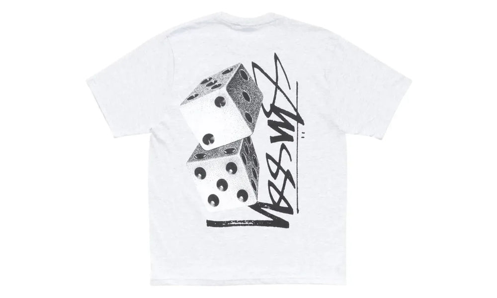 Stussy Tall Dice Tee Ash Heather