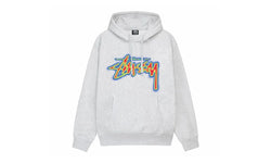 Stussy Thermal Stock Hoodie Ash Heather
