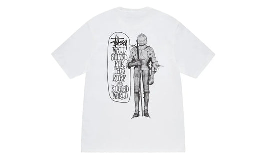 Stussy Well Suited Tee White - STUS-STWSTW-WHITE