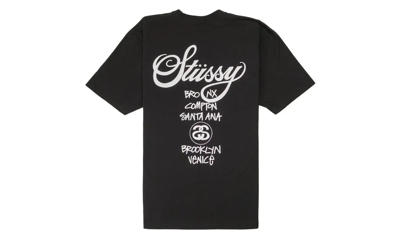 Stussy World Tour T-shirt Black