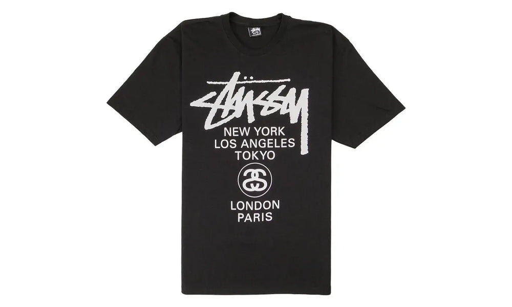Stussy World Tour T-shirt Black