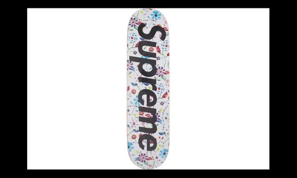 Supreme Supreme Airbrushed Floral Skateboard Deck White - SUP-AIFLSKT-WHITE