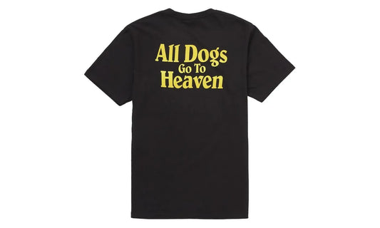Supreme All Dogs Go To Heaven Tee Black