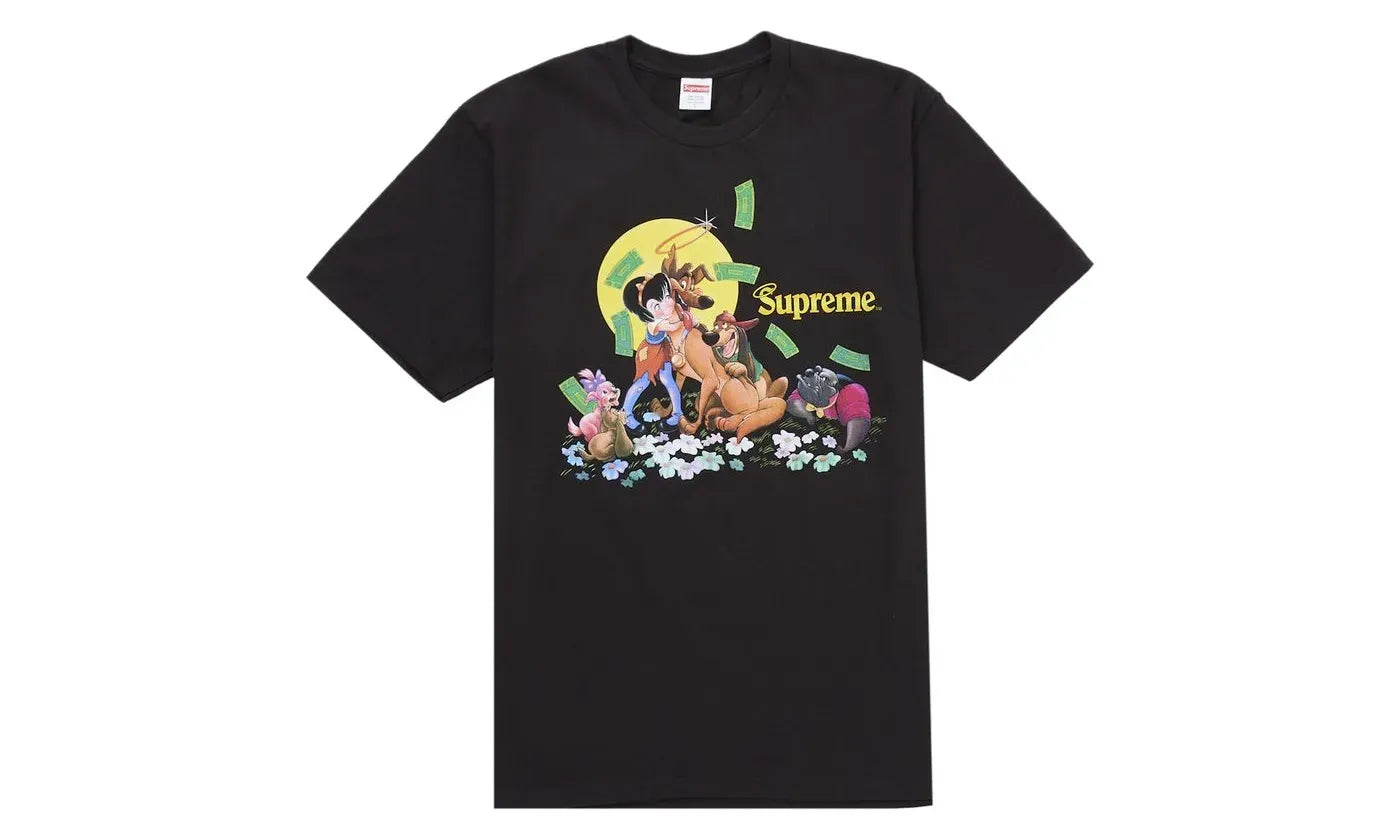 Supreme All Dogs Go To Heaven Tee Black