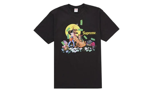 Supreme All Dogs Go To Heaven Tee Black