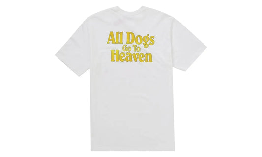 Supreme All Dogs Go To Heaven Tee White