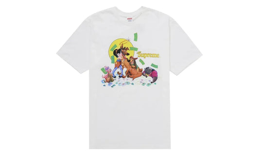 Supreme All Dogs Go To Heaven Tee White