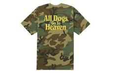 Supreme All Dogs Go To Heaven Tee Woodland Camo