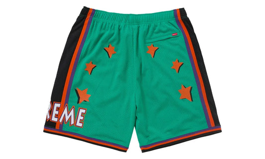 Supreme All Star Basketball Short (SS25) Green - supreme-all-star-basketball-short-ss25-green