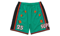 Supreme All Star Basketball Short (SS25) Green - supreme-all-star-basketball-short-ss25-green