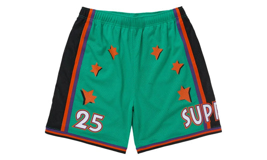 Supreme All Star Basketball Short (SS25) Green - supreme-all-star-basketball-short-ss25-green