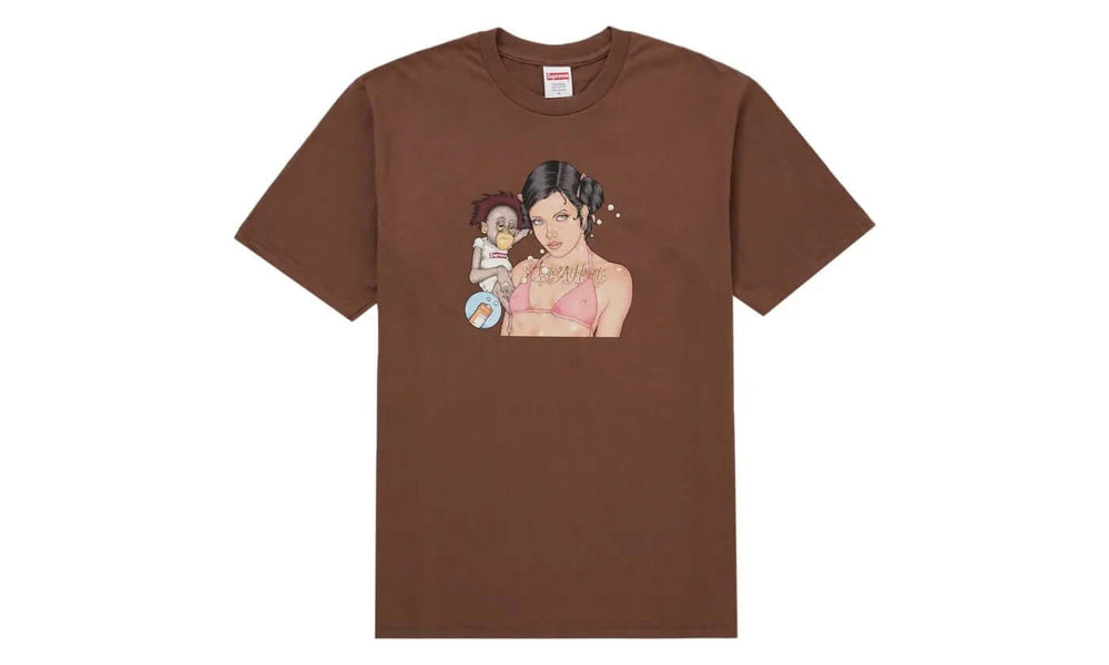 Supreme Angel Tee Brown