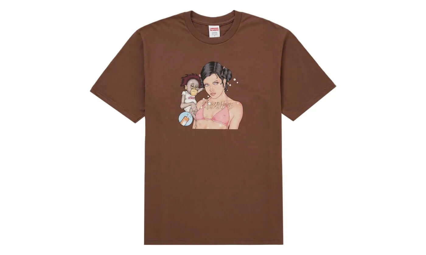 Supreme Angel Tee Brown