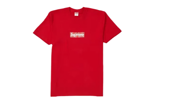 Supreme Bandana Box Logo Tee Red - Aplug – APLUG PL