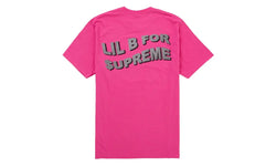 Supreme Based Tee Fuchsia - supreme-based-tee-fuchsia