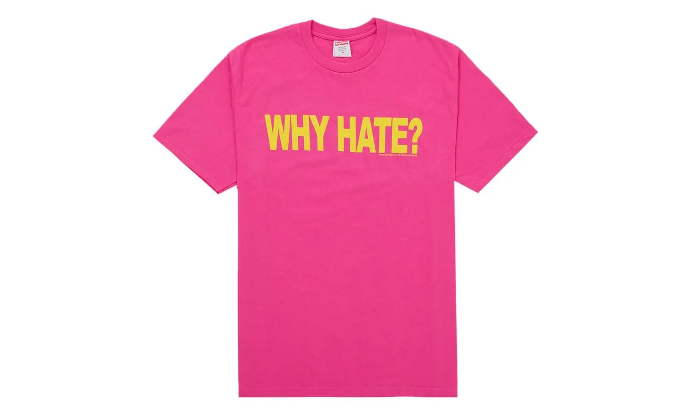 Supreme Based Tee Fuchsia - supreme-based-tee-fuchsia