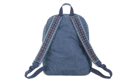 Supreme b.b. Simon Denim Backpack Washed Indigo