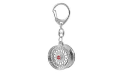 Supreme BBS RS Rim Keychain Silver