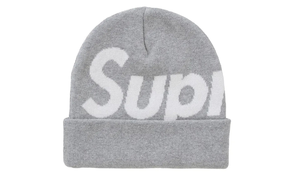 Supreme Big Logo Beanie (FW24) Ash Grey - SUPR-SBLB(A-ASHGREY