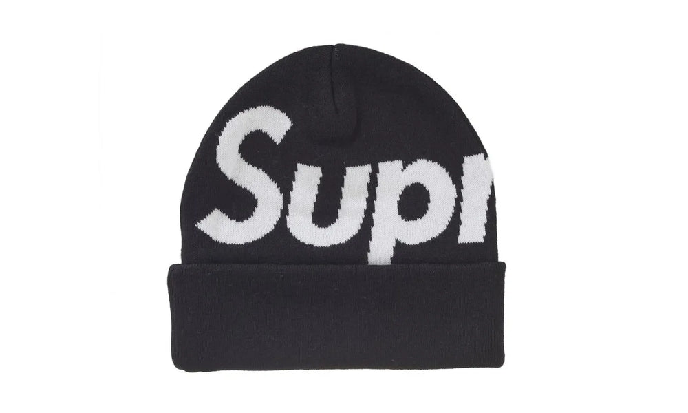 Supreme Big Logo Beanie (FW24) Black - SUPR-SBLB(B-BLACK