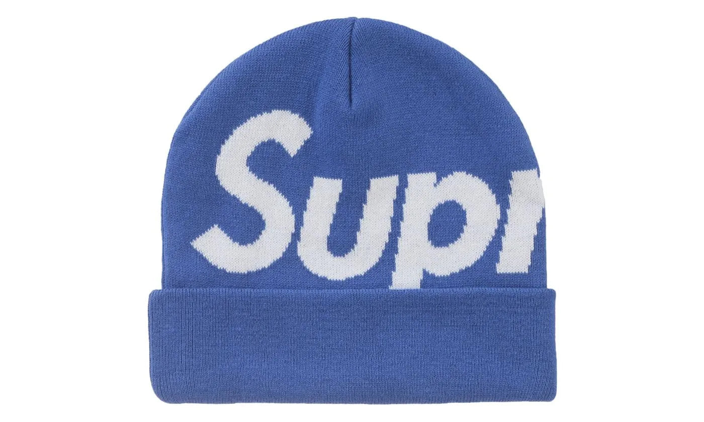 Supreme Big Logo Beanie (FW24) Blue - SUPR-SBLBB-BLUE