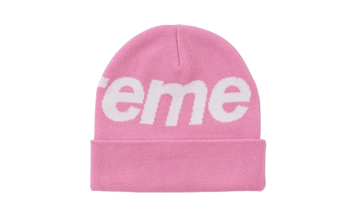 Supreme Big Logo Beanie (FW24) Pink - SUPR-SBLB(P-PINK